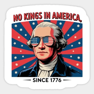No-kings-in-america Sticker